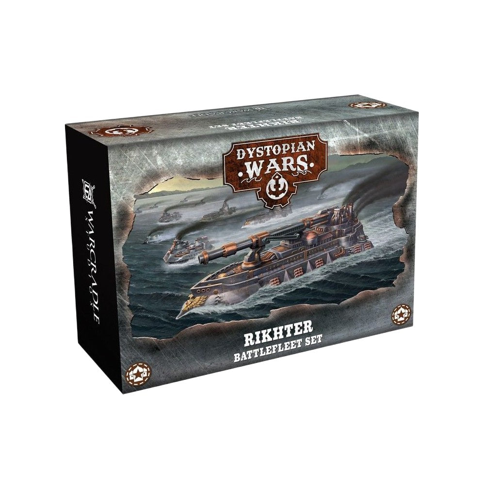 PREORDER Dystopian Wars - Rikhter Battlefleet Set