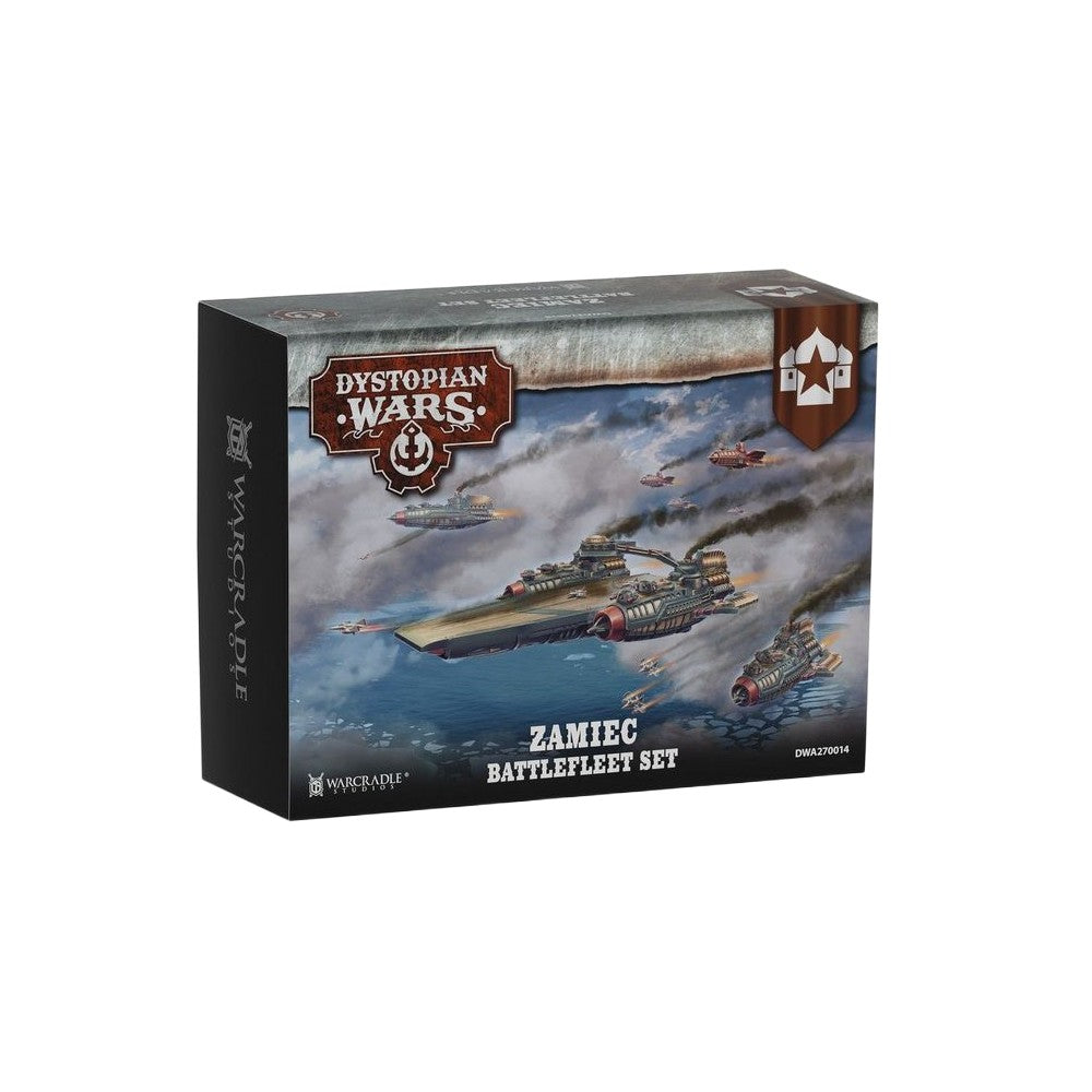 PREORDER Dystopian Wars - Zamiec Battlefleet Set