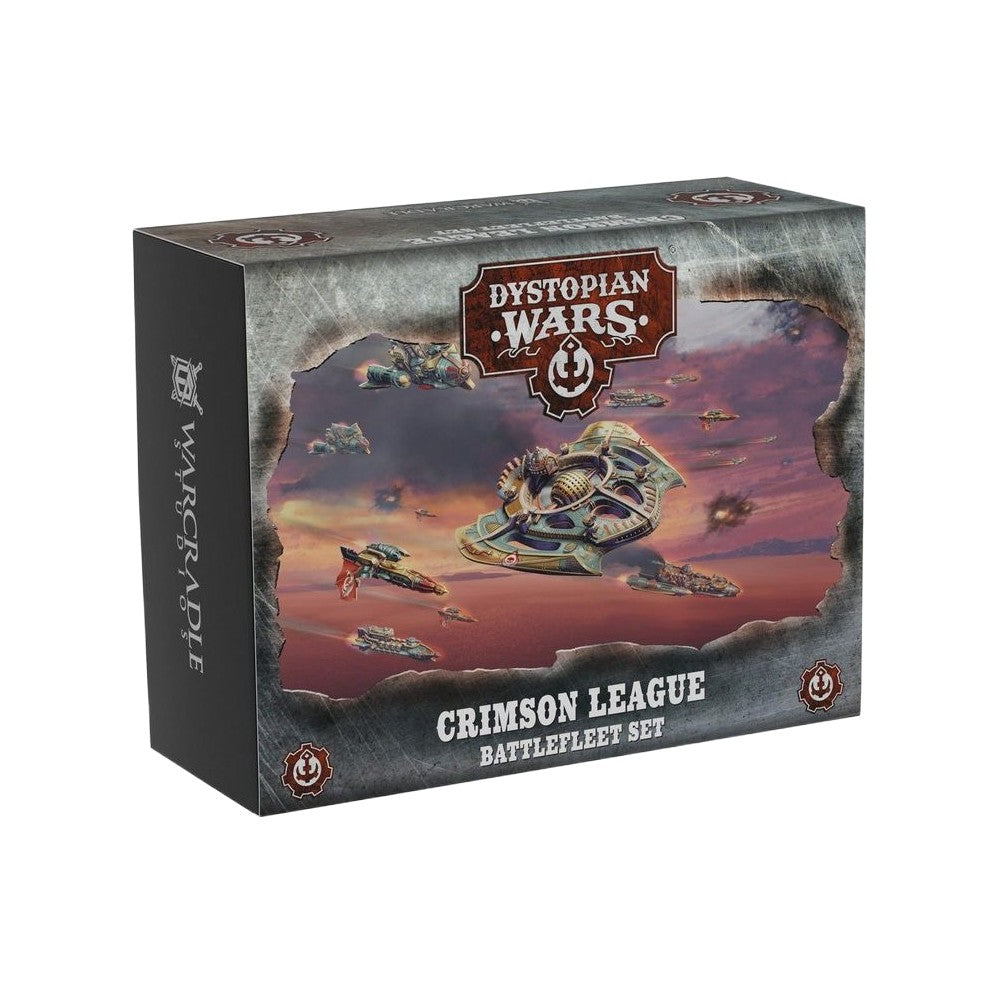 PREORDER Dystopian Wars - Crimson League Battlefleet Set