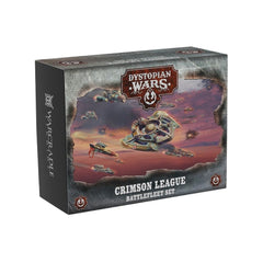 PREORDER Dystopian Wars - Crimson League Battlefleet Set