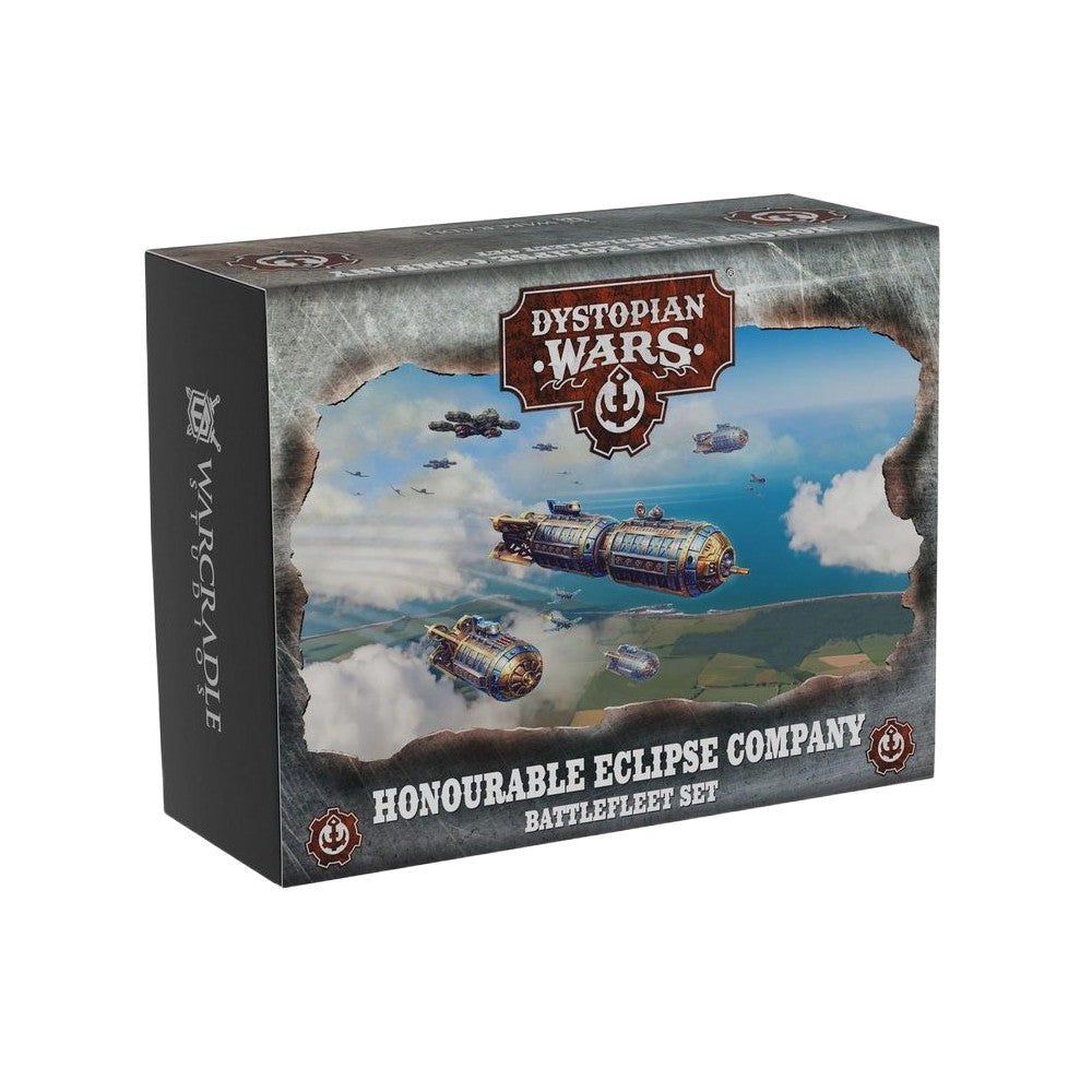 PREORDER Dystopian Wars - Honourable Eclipse Company Battlefleet Set