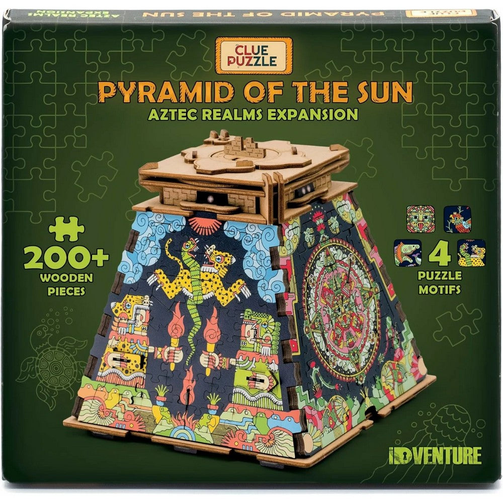 PREORDER CluePuzzle - Pyramid of the Sun - Addon Set 1 - Aztec Realms