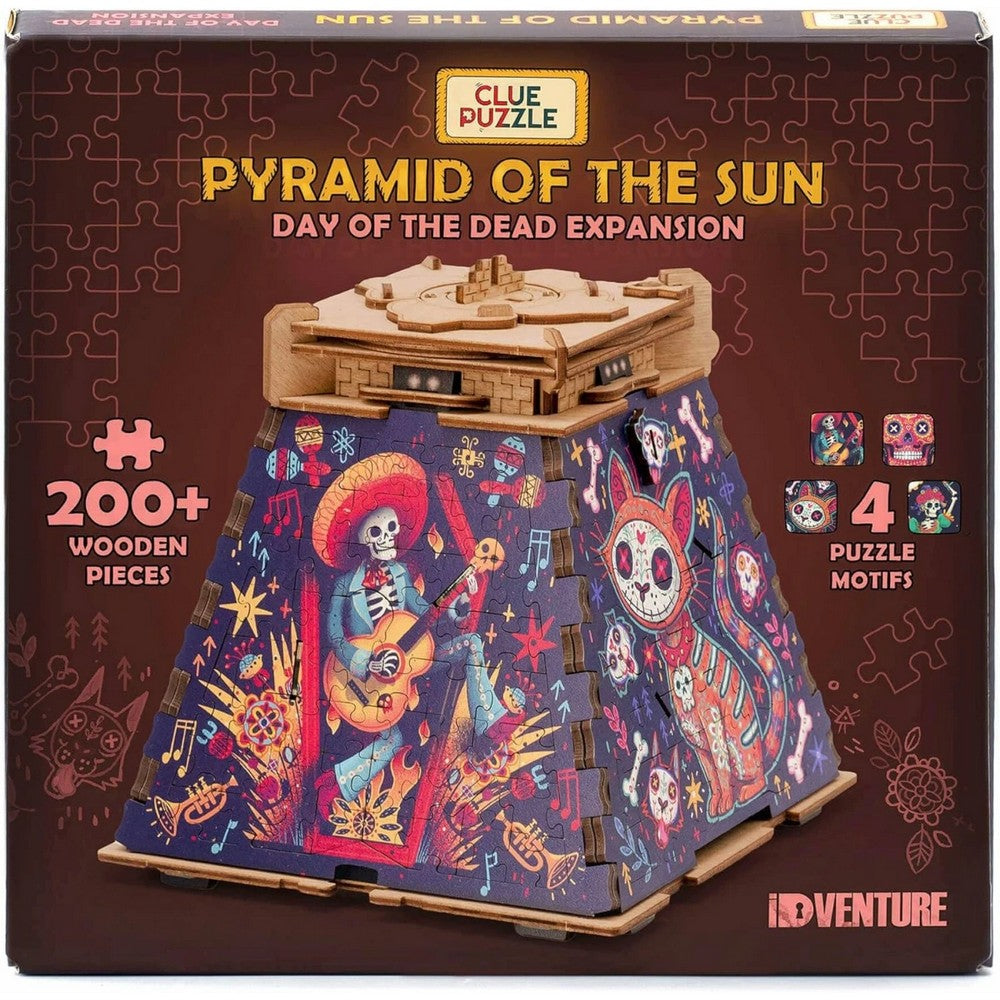 PREORDER CluePuzzle - Pyramid of the Sun - Addon Set 2 - Day of the Dead