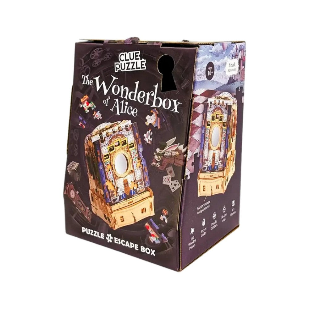 CluePuzzle - The Wonderbox of Alice - Clue box and Jigsaw