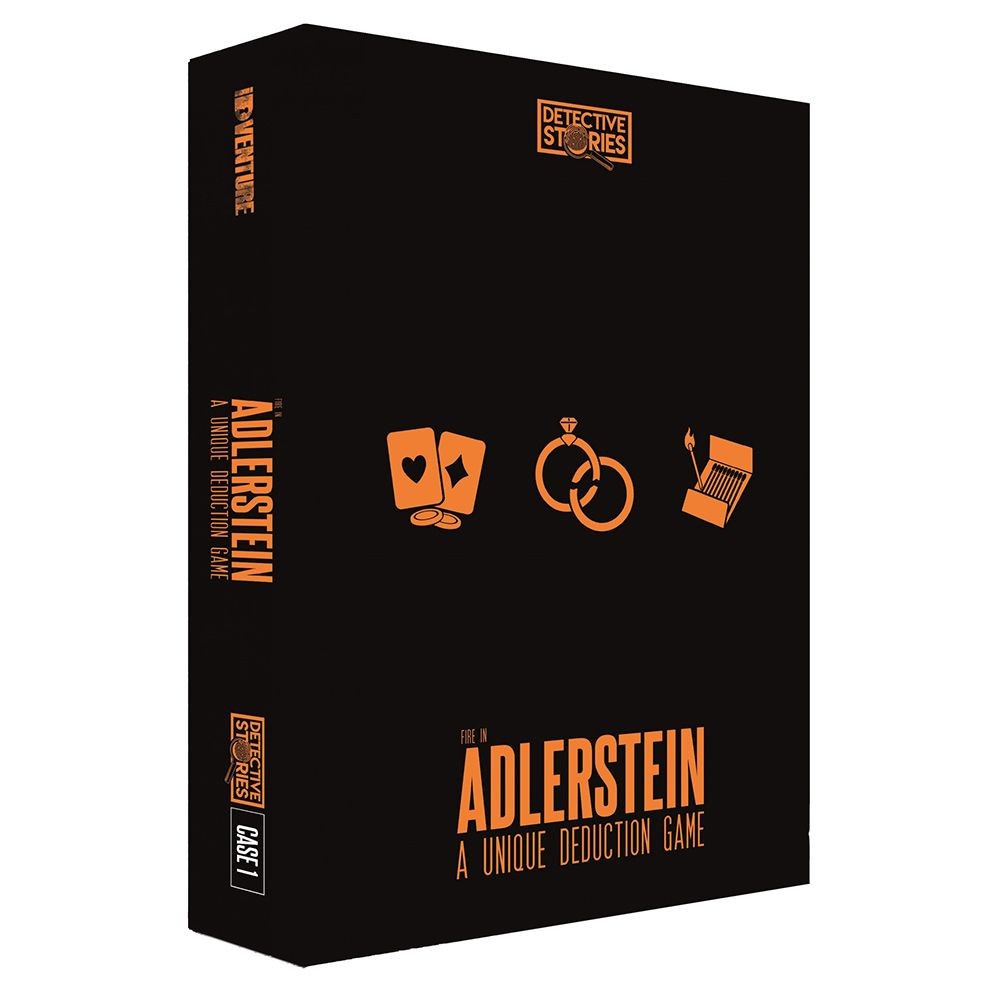 PREORDER Detective Stories. Case 1 - The fire in Adlerstein