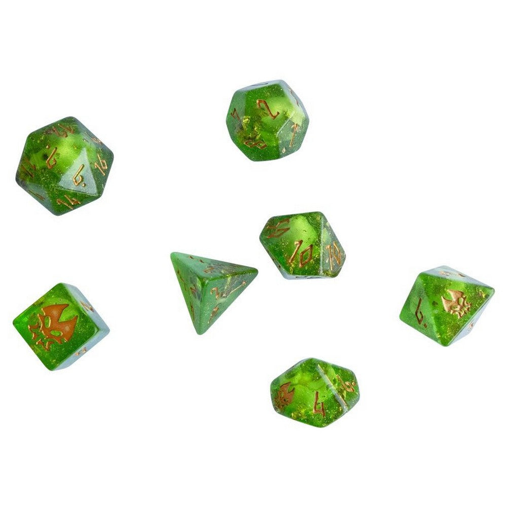 PREORDER U2 Helianas Guide to Monster Hunting -  Gelatinous Ooze Resin Dice & Bag