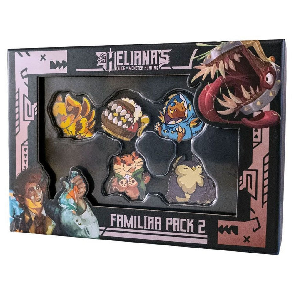 PREORDER U2 Helianas Guide to Monster Hunting -  Enamel Pins Pack #2