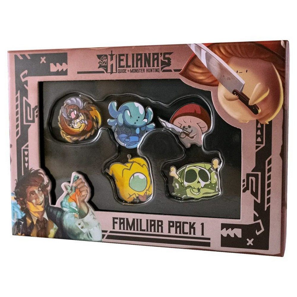 PREORDER U2 Helianas Guide to Monster Hunting - Enamel Pins Pack #1