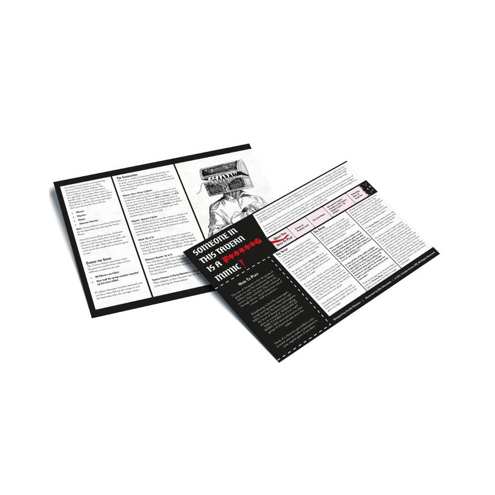 PREORDER Parable Zines -  Someone In This Tavern Is a F*****G MIMIC