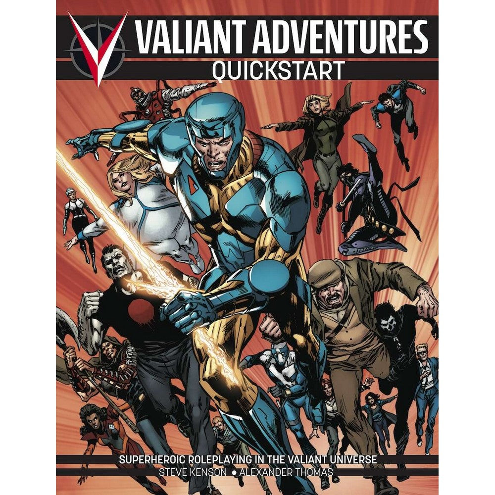PREORDER Mutants & Masterminds - Valiant Adventures Heros Handbook