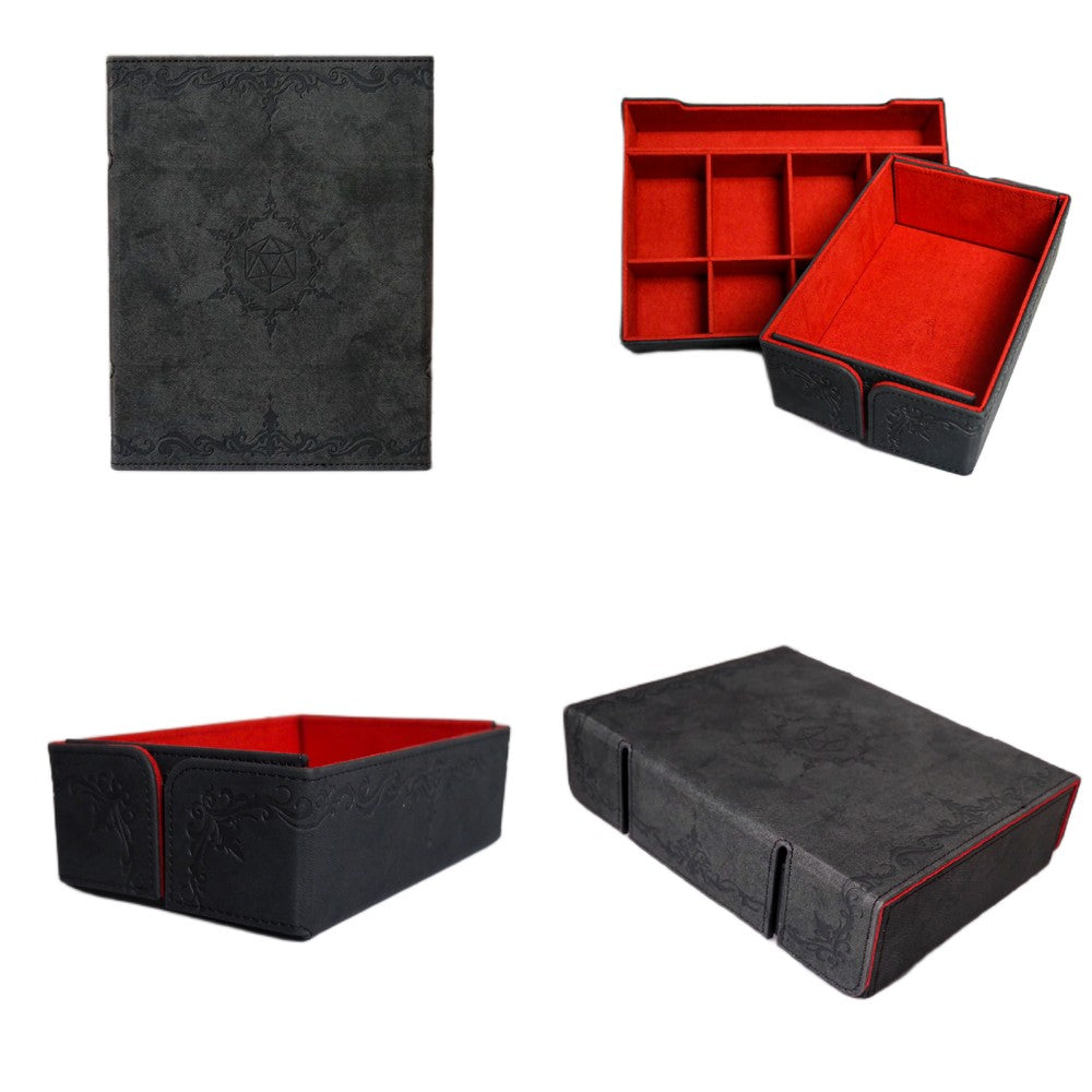 PREORDER Sphinx Stationery - MagVault | Dice Organizer & Tray Midnight