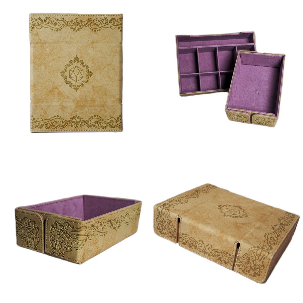 PREORDER Sphinx Stationery - MagVault | Dice Organizer & Tray Lavender