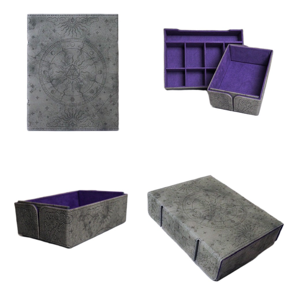 PREORDER Sphinx Stationery - MagVault | Dice Organizer & Tray Ash