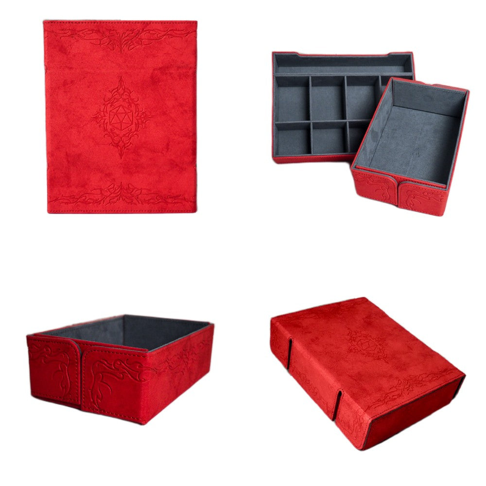 PREORDER Sphinx Stationery - MagVault | Dice Organizer & Tray Scarlet