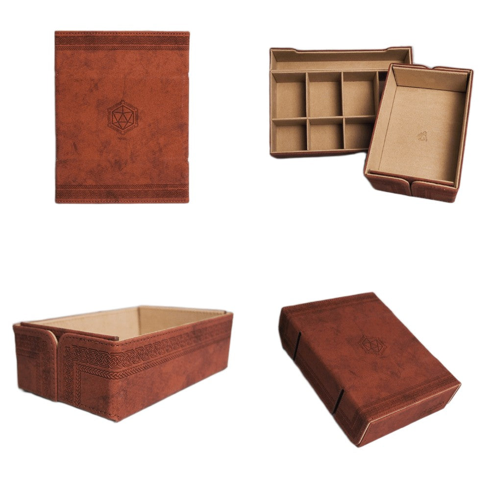 PREORDER Sphinx Stationery - MagVault | Dice Organizer & Tray Walnut