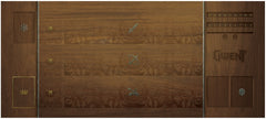 PREORDER The Witcher - Gwent Original Wood 1-Player Playmat