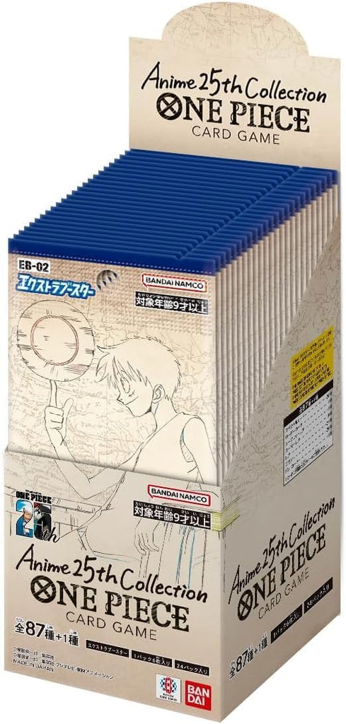 One Piece Anime 25th collection EB-02 Japanese Booster Box
