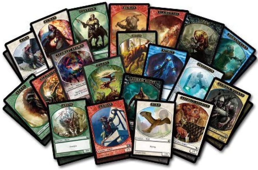 50 Magic the Gathering Tokens MTG Bulk Collection Lot