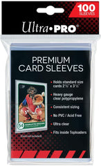 Ultra Pro Card Premium Card Sleeves Pack, 100 Sleeves