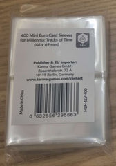 400 Mini Euro Card Sleeves for Millennia: Tracks of Time (46 x 69 mm)