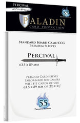 Paladin Premium Percival Clear Sleeves - (63.5 x 89 mm) (100 Sleeves Per Pack)