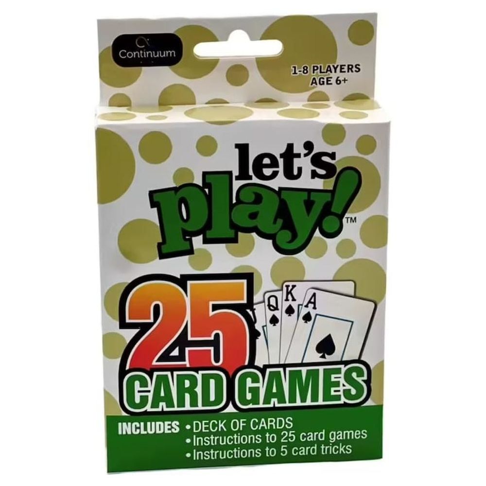Lets Play 25 Card Games