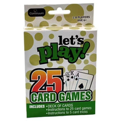 Lets Play 25 Card Games