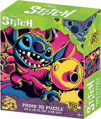 Prime 3D Disney Stitch - 500 Piece 3D Puzzle #2