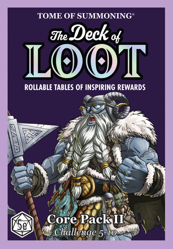 PREORDER The Deck of Loot - Core Pack 2 - CR 5-10