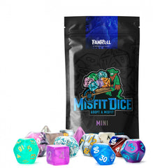 MDG Mystery Misfit Mini Polyhedral Dice (2 Set Pack)