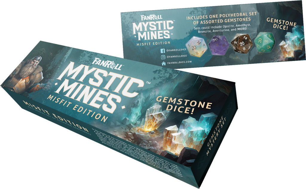 PREORDER MDG Misfit Gemstone Mystic Mines Dice Set