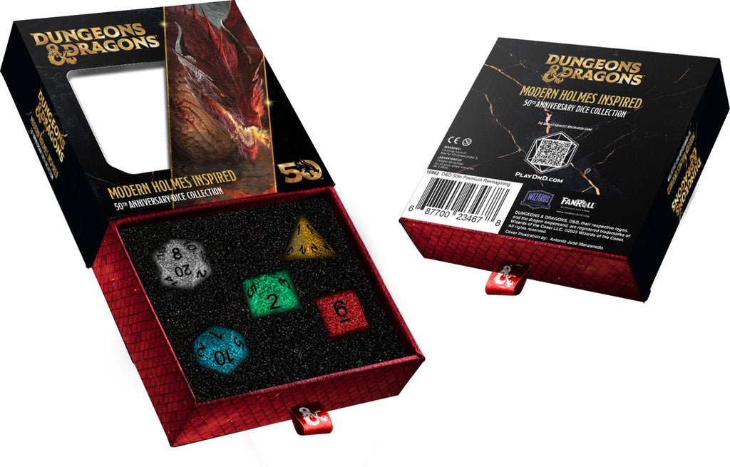 PREORDER MDG D&D 50th Anniversary - Modern Holmes Inspired Set