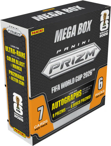 2026 Panini SC Prizm World Cup Soccer Mega Box