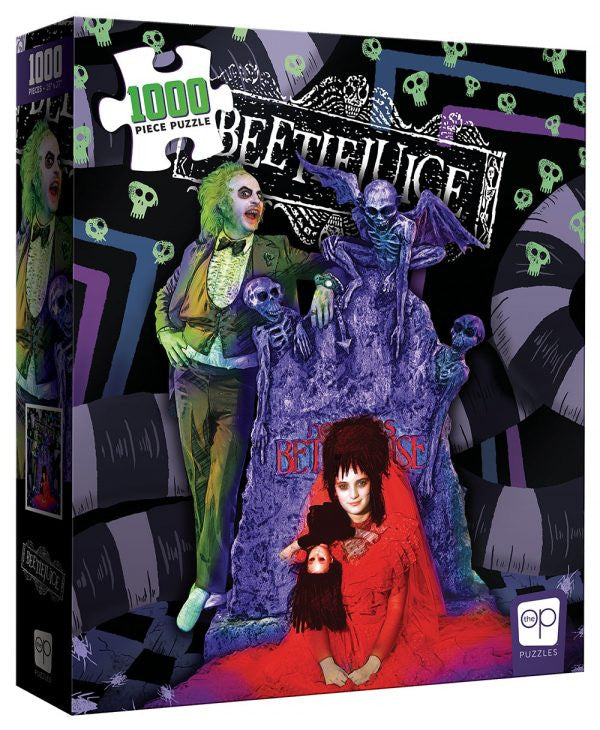 The Op Puzzle Beetlejuice Graveyard Wedding Puzzle 1000 pieces