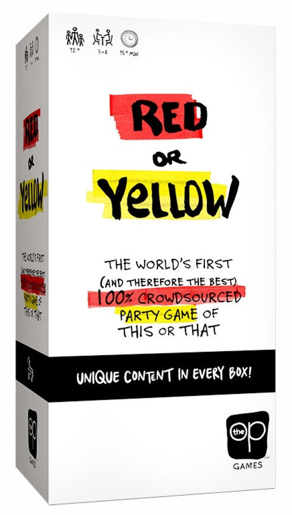 PREORDER Red or Yellow
