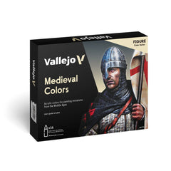 PREORDER Vallejo - Model Colour - Medieval Colors  Figure 16 Colour Set