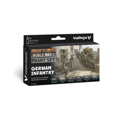 PREORDER Vallejo - Model Colour - German Infantry  WWII 6 Colour Set