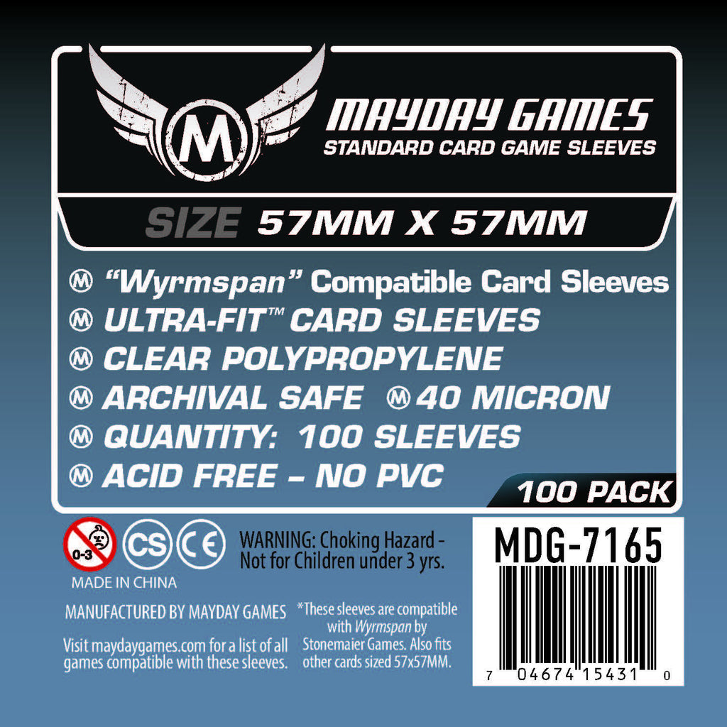 Mayday - Standard Wyrmspan Compatible Card Sleeves (57 x 57) (100/pack)