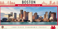 Masterpieces Puzzle City Panoramic Boston Puzzle 1000 pieces