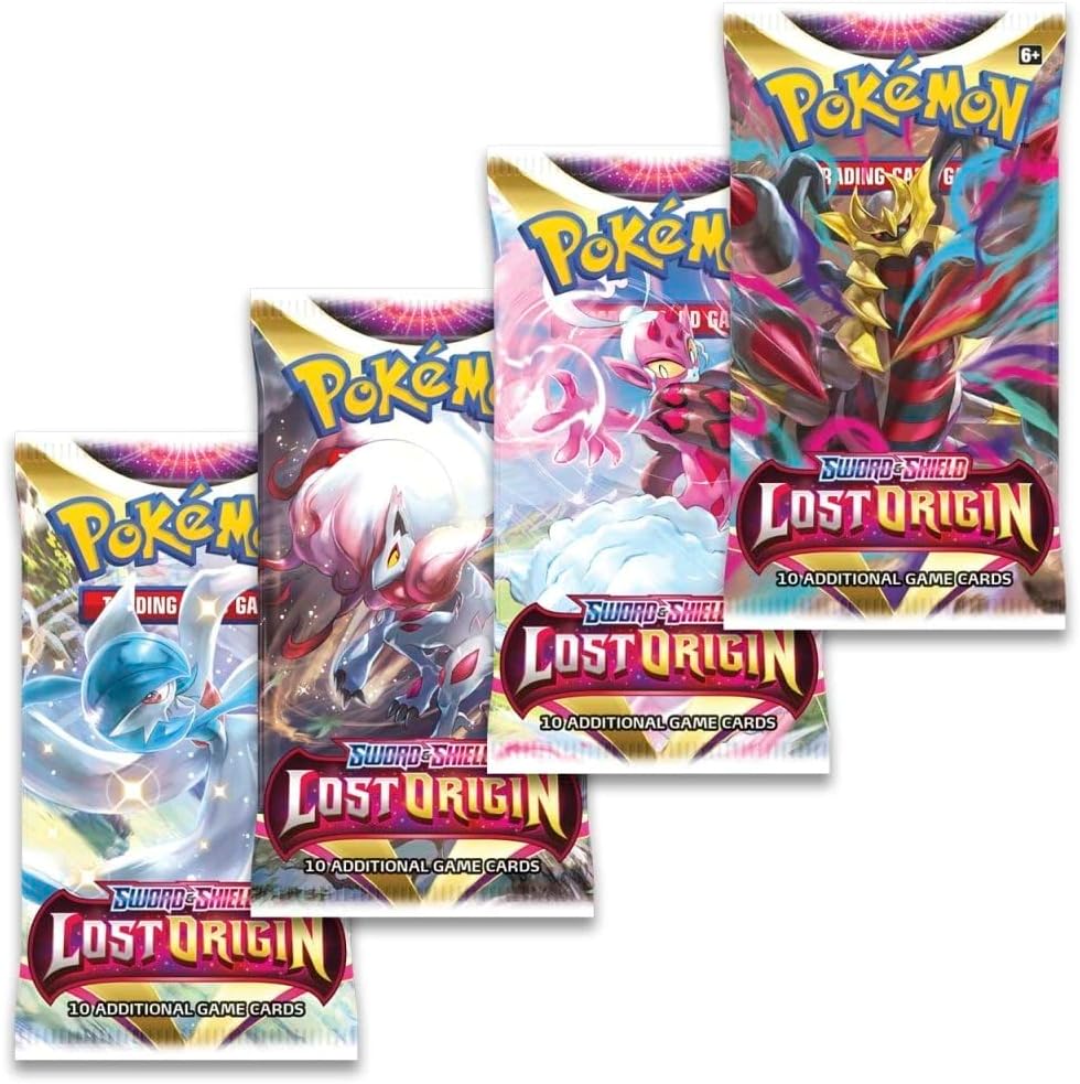 Pokemon - Lost Origin - x4 Sealed Booster Pack Set - 10 Card Per Pack