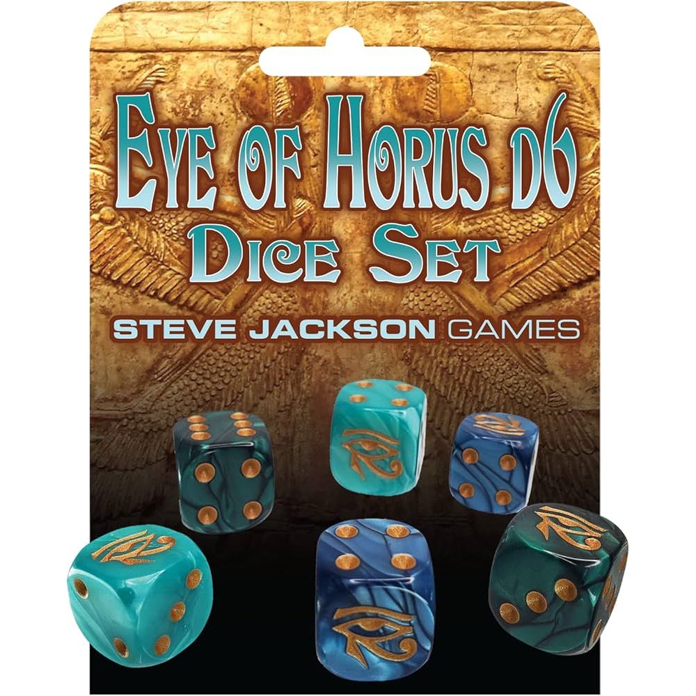 PREORDER Eye of Horus D6 Dice Set