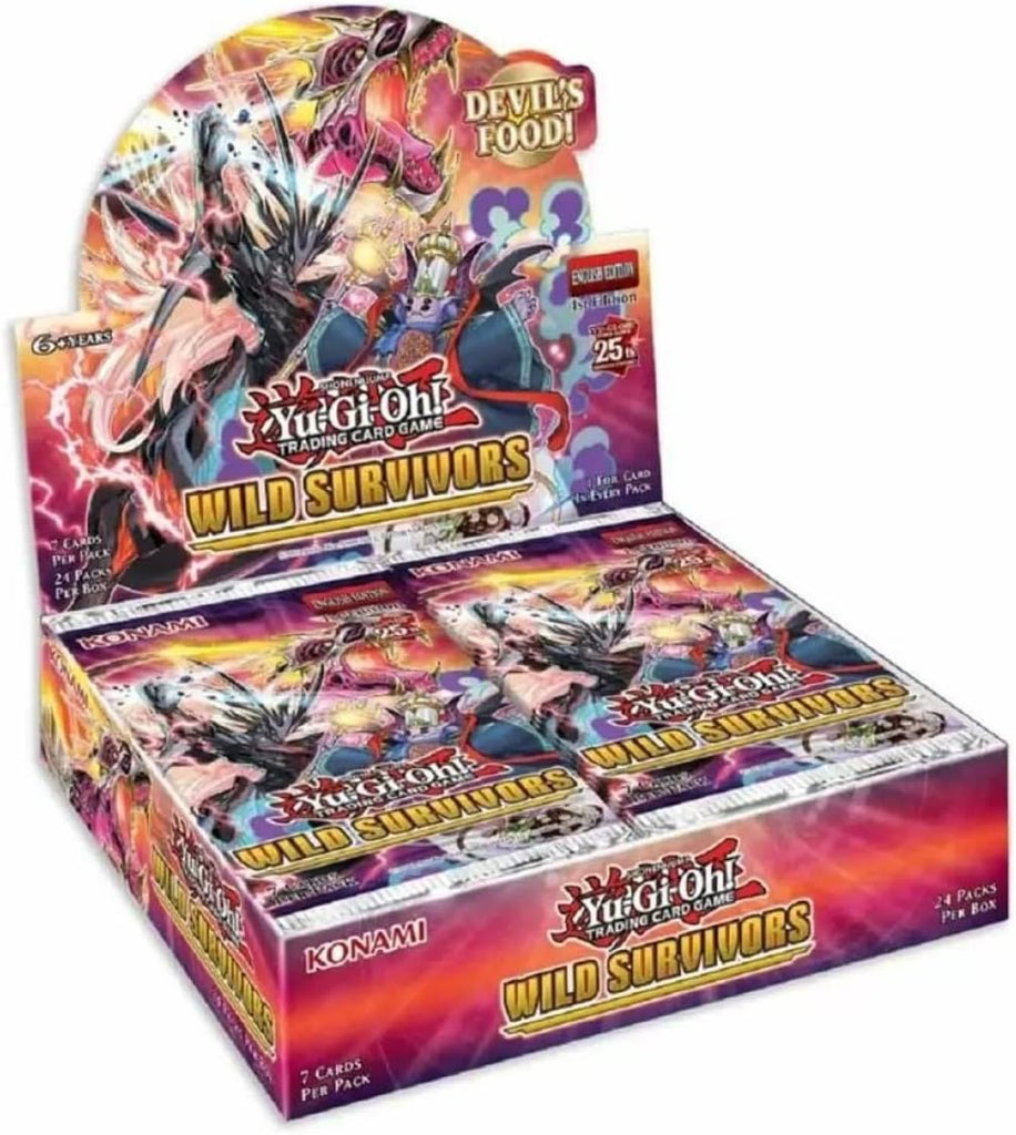 Yugioh TCG Wild Survivors Booster Box