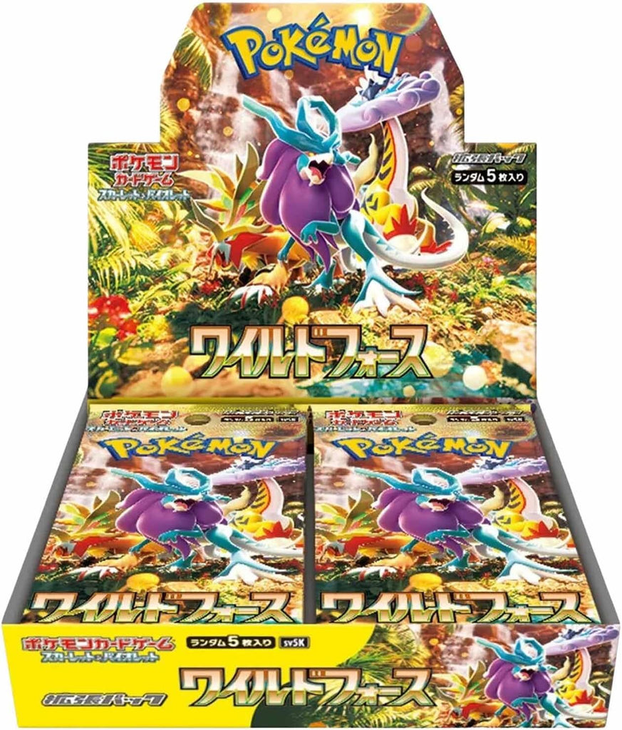 Pokemon TCG Wild Force SV5K Japanese Booster Box