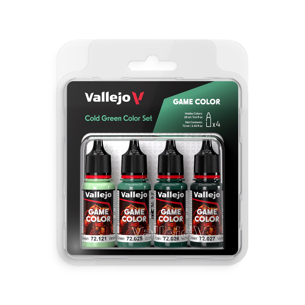 Vallejo - Game Colour - Cold Green Color Set