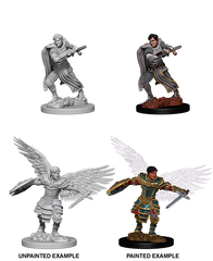 D&D Nolzurs Marvelous Unpainted Miniatures Male Aasimar Fighter