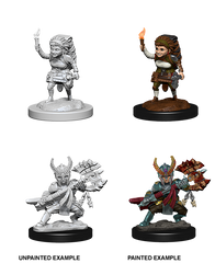 D&D Nolzurs Marvelous Unpainted Miniatures Female Halfling Fighter
