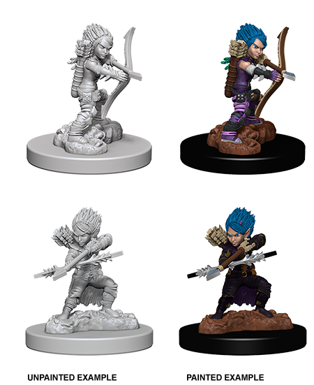 Pathfinder Battles Deep Cuts Female Gnome Rogue