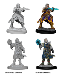 Pathfinder Battles Deep Cuts Male Human Wizard