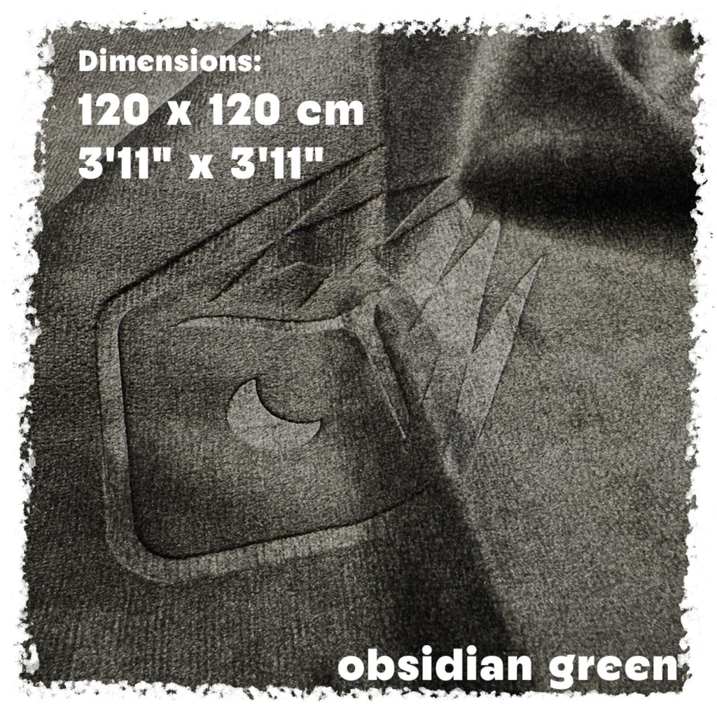 PREORDER GamingCloth Crater Edition Obsidian Green
