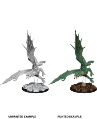 D&D Nolzurs Marvelous Unpainted Miniatures Young Green Dragon